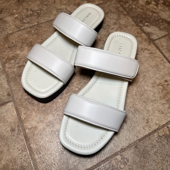 Marc Fisher Slip On Open Toe Sandals Size 8.5 - Picture 2 of 11